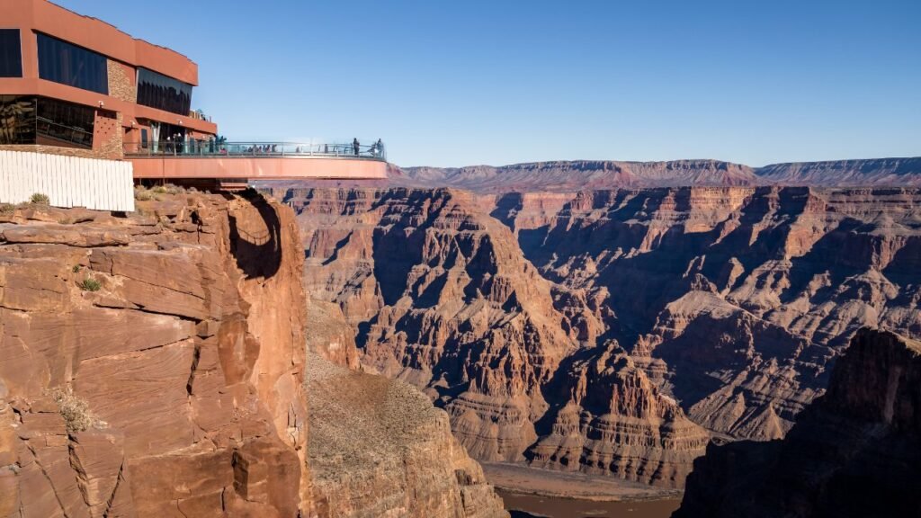 Skywalk observatory at Grand Canyon West