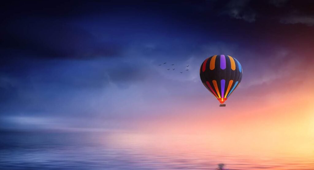 Hot air balloon rides